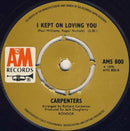 Carpenters : They Long To Be Close To You (7", Single, Kno)