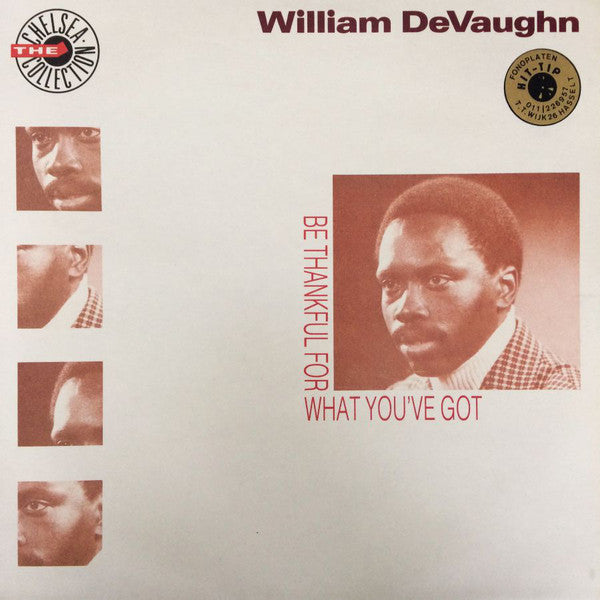 William DeVaughn : Be Thankful For What You Got (LP, Album, RE)