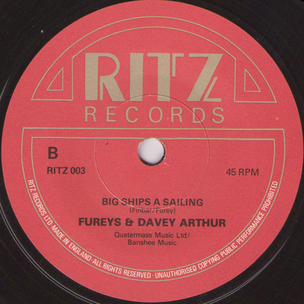 The Fureys & Davey Arthur : When You Were Sweet Sixteen (7", Single)