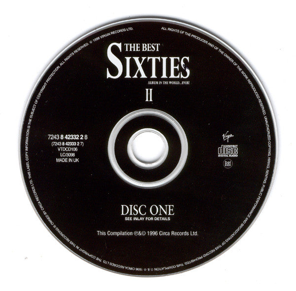 Various : The Best Sixties Album In The World...Ever! II (2xCD, Comp)