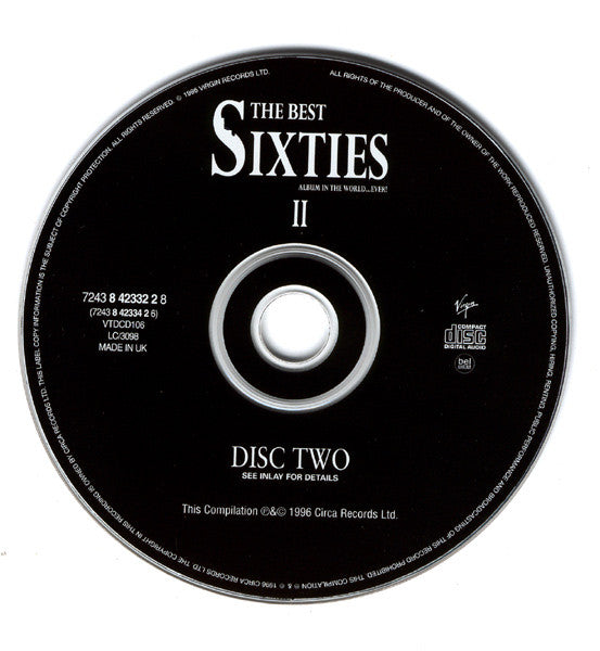Various : The Best Sixties Album In The World...Ever! II (2xCD, Comp)