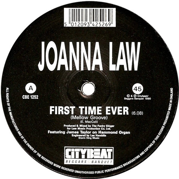 Joanna Law : First Time Ever (12", Single)