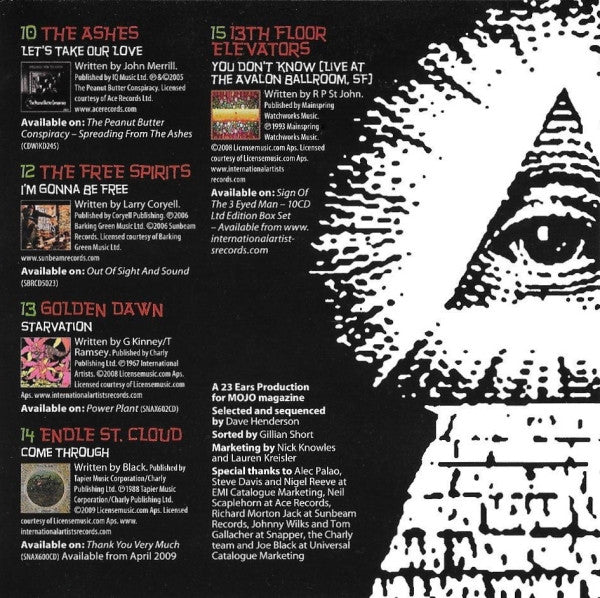 Various : I Can See For Miles (Mojo Presents Lost Tracks From America's Psychedelic Underground) (CD, Comp)