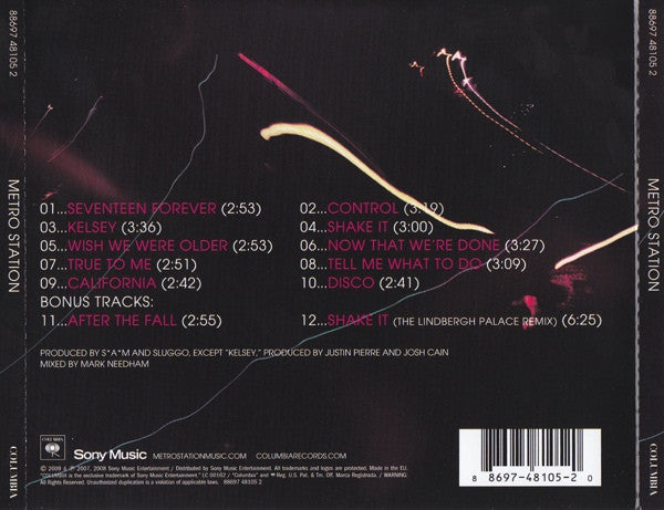 Metro Station : Metro Station (CD, Album)