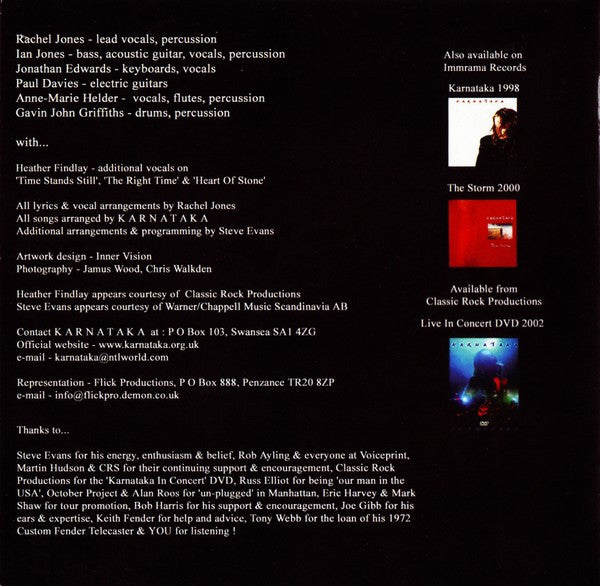 Karnataka : Delicate Flame Of Desire (CD, Album)
