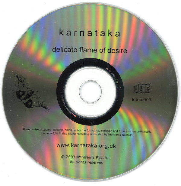 Karnataka : Delicate Flame Of Desire (CD, Album)