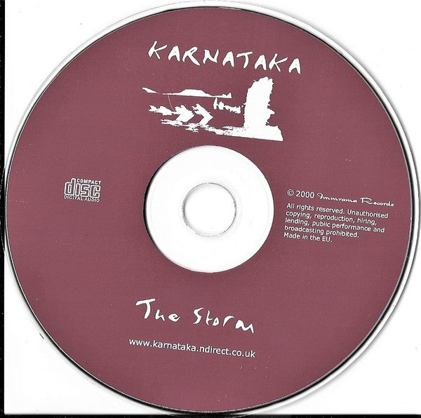 Karnataka : The Storm (CD, Album)