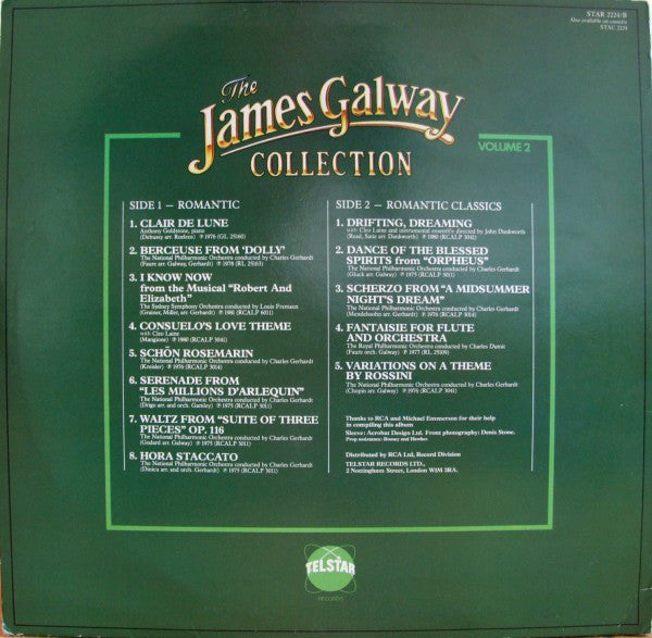 James Galway : The James Galway Collection - Volume 2 (LP, Comp)