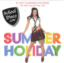 Various : School Disco.com • Summer Holiday (2xCD, Comp)
