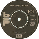 Bop (7) : Too Young To Know / Worlds Collide (7")