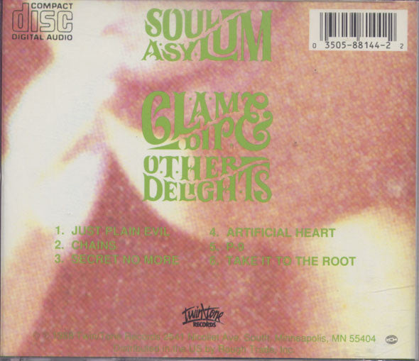 Soul Asylum (2) : Clam Dip & Other Delights (CD, EP)