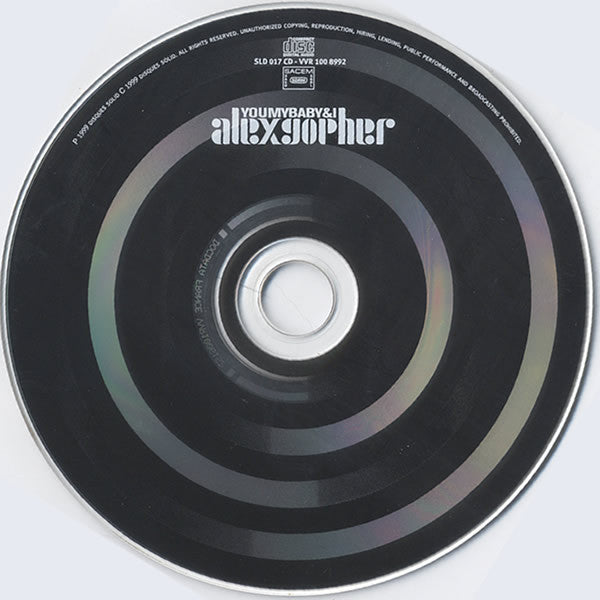 Alex Gopher : You, My Baby & I (CD, Album)