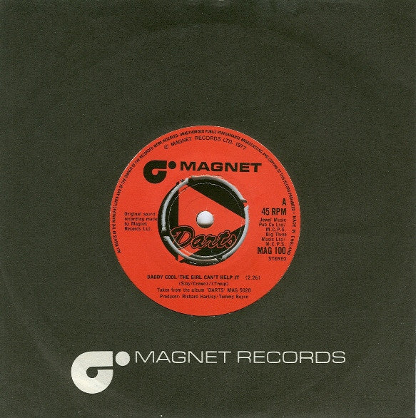 Darts : Daddy Cool / The Girl Can't Help It (7", Single)