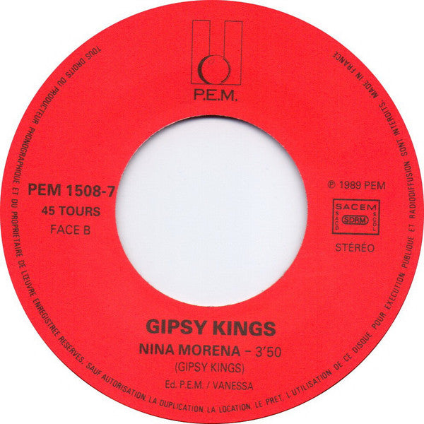 Gipsy Kings : Soy (7", Single)