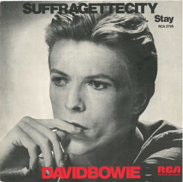 David Bowie : Suffragette City b/w Stay (7", Single)