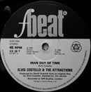 Elvis Costello And The Attractions* : Man Out Of Time (12", Single, Ltd)