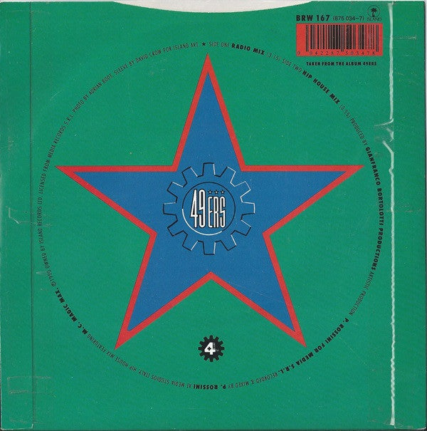 49ers : Don't You Love Me (Radio Mix) (7", Single, Pap)