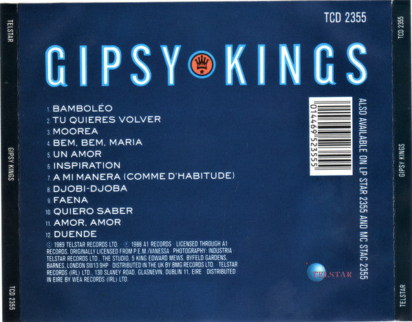 Gipsy Kings : Gipsy Kings (CD, Album)