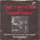 REO Speedwagon : Take It On The Run (7", Single, Inj)