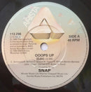 Snap! : Ooops Up (7", Single, Pap)