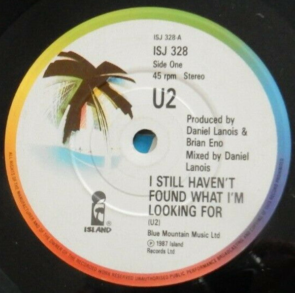 U2 : I Still Haven't Found What I'm Looking For (7", Single, Jukebox)