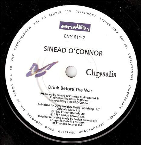 Sinéad O'Connor : Mandinka (7", Single)