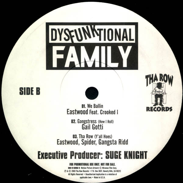 Various : Dysfunktional Family (12", Promo, Smplr)