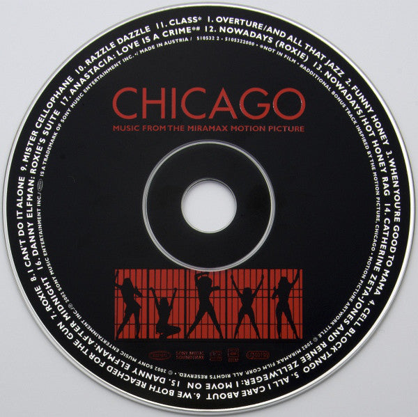 Various : Chicago (Music From The Miramax Motion Picture) (CD, Album, Enh)