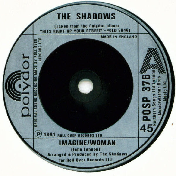 The Shadows : Imagine/Woman (7")