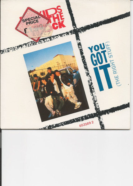 New Kids On The Block : You Got It (The Right Stuff) (CD, Single, Car)