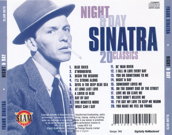 Frank Sinatra : Night & Day (CD, Comp, RM)