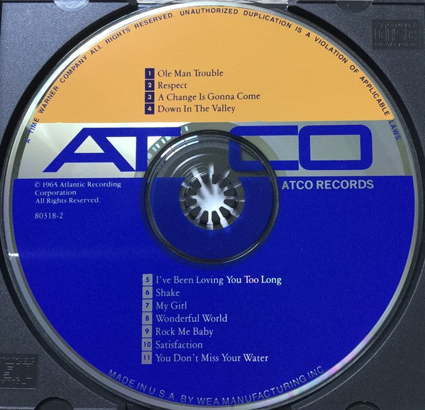 Otis Redding : Otis Blue / Otis Redding Sings Soul (CD, Album, Mono, RE, RM)