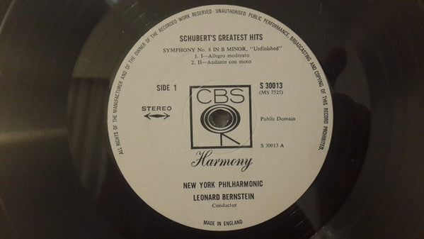 Franz Schubert : Schubert's Greatest Hits (LP, Comp)