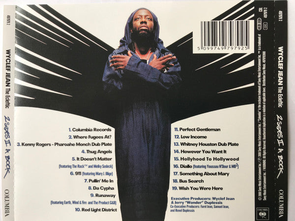 Wyclef Jean : The Ecleftic (2 Sides II A Book) (CD, Album + CD, Enh)