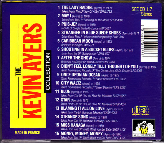 Kevin Ayers : The Kevin Ayers Collection (CD, Comp, RE)