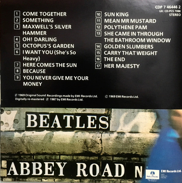 The Beatles : Abbey Road (CD, Album, RE, RM)
