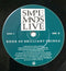 Simple Minds : Promised You A Miracle / Book Of Brilliant Things (Simple Minds Live) (7", Single)