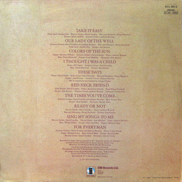 Jackson Browne : For Everyman (LP, Album)