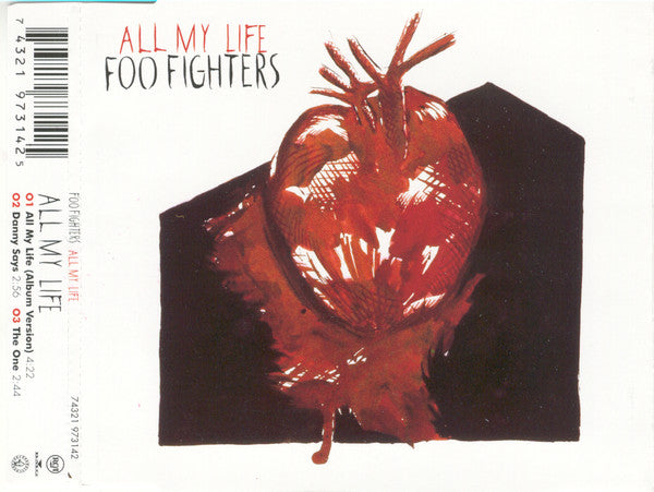 Foo Fighters : All My Life (CD, Single)