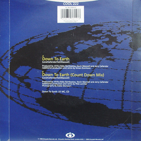 Monie Love : Down To Earth (7", Single)