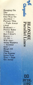Blondie : Parallel Lines (Cass, Album)