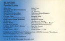 Blondie : Parallel Lines (Cass, Album)