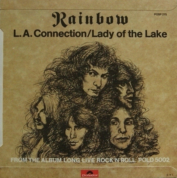 Rainbow : L.A. Connection (7", Single, RE)