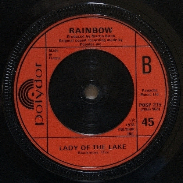 Rainbow : L.A. Connection (7", Single, RE)