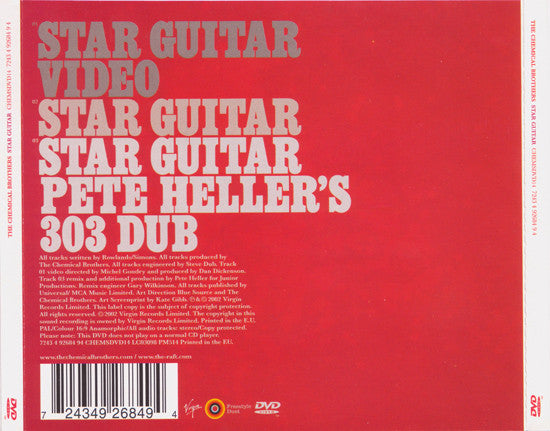 The Chemical Brothers : Star Guitar (DVD-V, Single, PAL)
