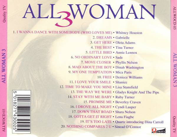Various : All Woman 3 (CD, Comp)