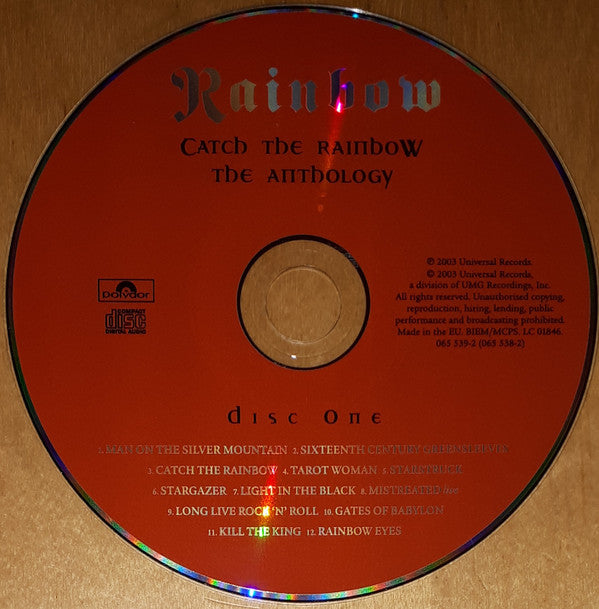 Rainbow : Catch The Rainbow: The Anthology (2xCD, Comp)