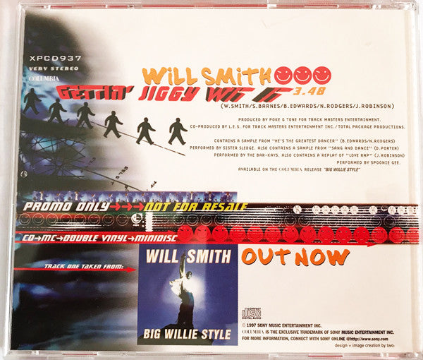 Will Smith : Gettin' Jiggy Wit It (CD, Promo)