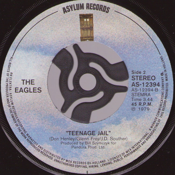 Eagles : Heartache Tonight / Teenage Jail (7", Single)