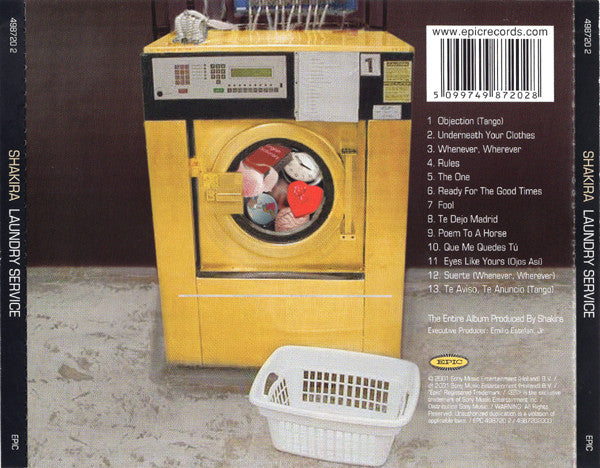 Shakira : Laundry Service (CD, Album, Copy Prot.)